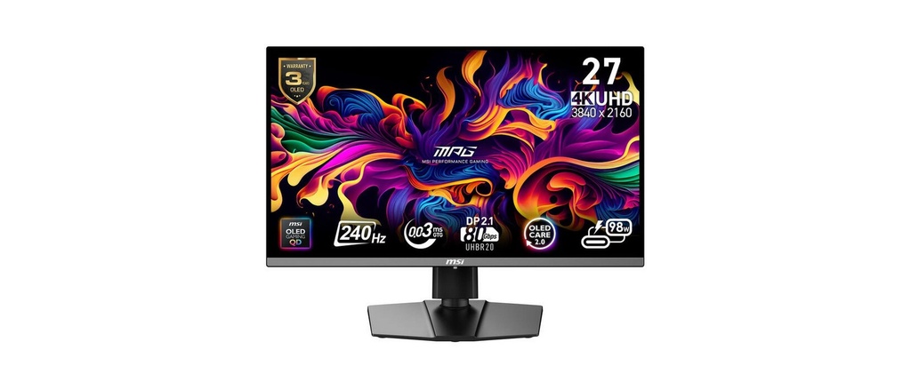 MSI MPG 272URXDE QD-OLED 26.5, 4K UHD-1