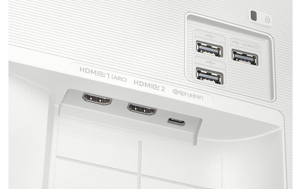 Samsung LS32FM703UUXEN, 32, white-8