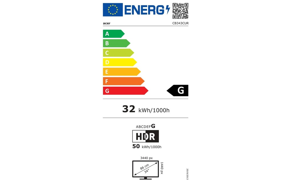 Acer Vero CB3, 34 curved, IPS, WQHD-7