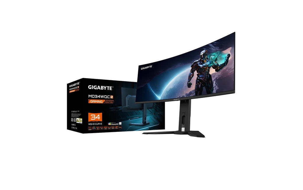 Gigabyte MO34WQC2 34 OLED WQHD-7
