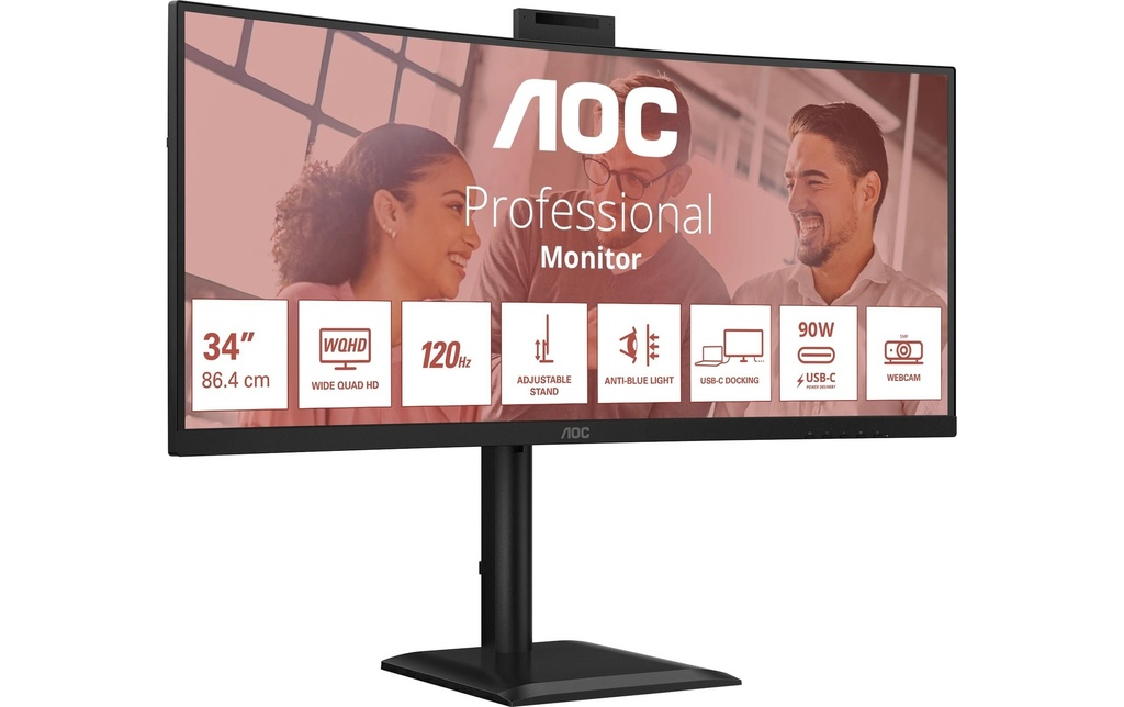 AOC 34 CU34E4CW, 3440x1440, 120Hz-3