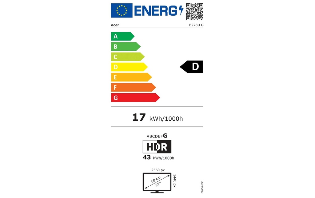 Acer B8 B278U, 27, 2560x1440, 120Hz-5