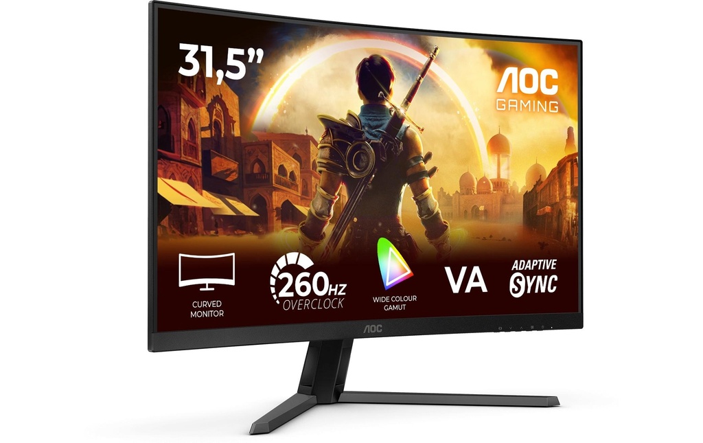 AOC 32 C32G42ZE, 1920x1080, 260 Hz Curved-1