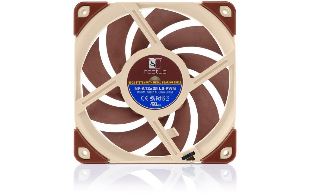 Gehäuselüfter Noctua NF-A12x25 LS-PWM-2