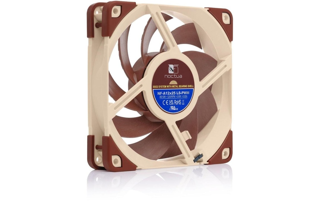 Gehäuselüfter Noctua NF-A12x25 LS-PWM-3