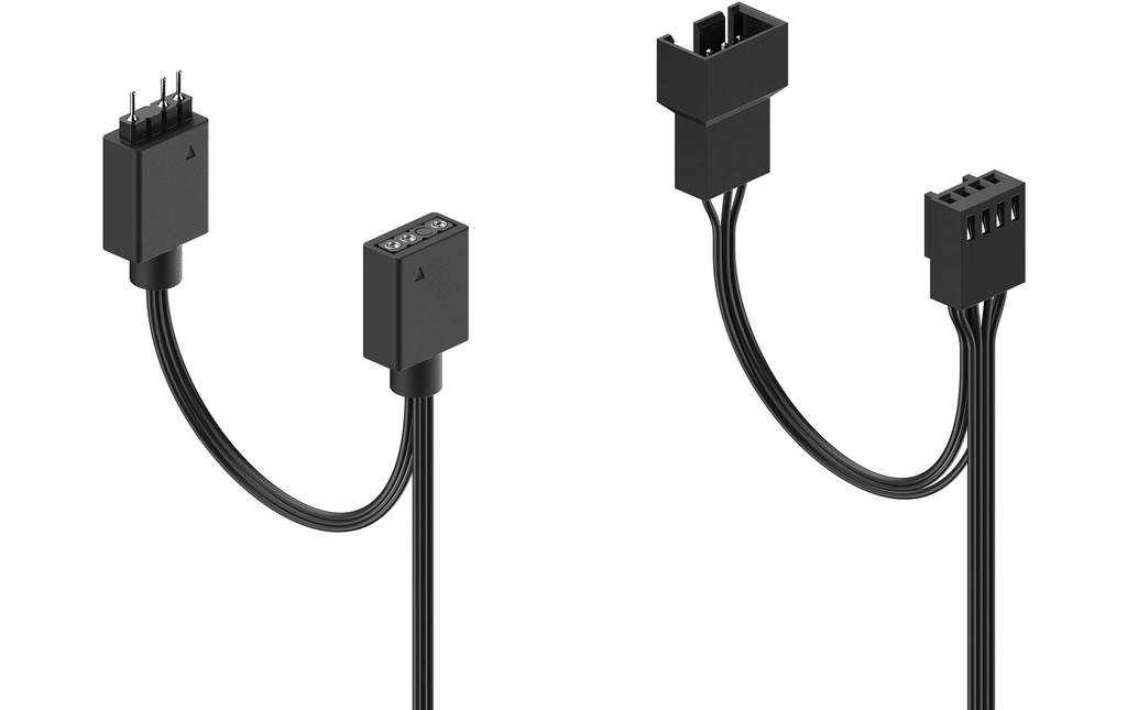 Gehäuselüfter Fractal Asp 12 RGB PWM-4