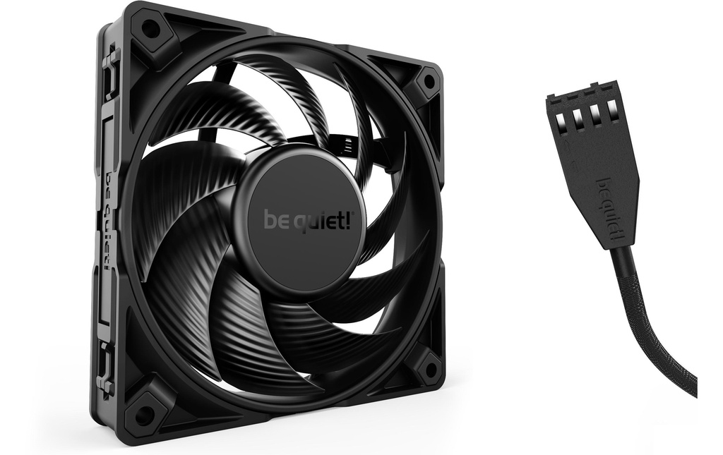 Gehäuselüfter BQ! Sil. Wings Pro 4 12CM PWM-1