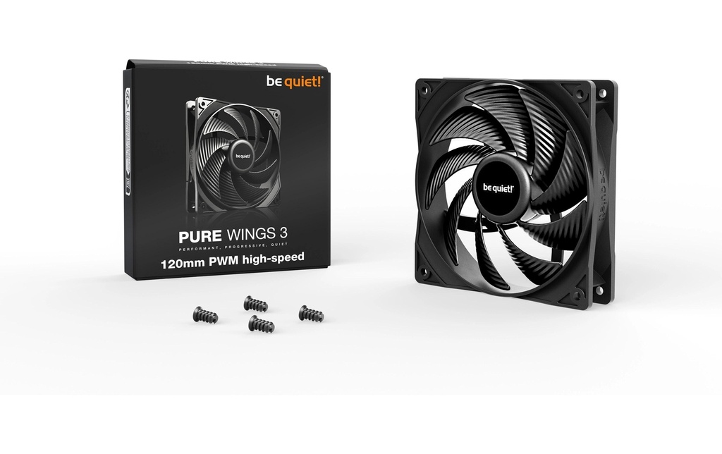 be quiet!, PC-Lüfter Pure Wings 3 PWM high--2