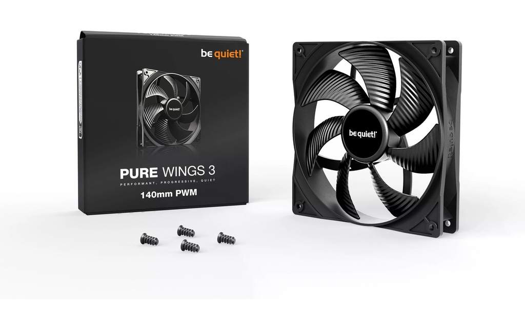 be quiet!, PC-Lüfter Pure Wings 3 PWM high--2
