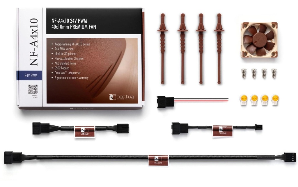 Gehäuselüfter Noctua NF-A4x10 PMW 24V-4