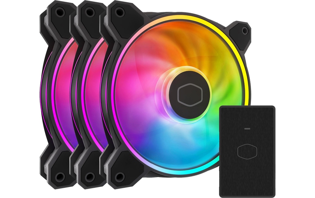 Gehäuselüfter Cooler Master MF 120 HALO 3er-0