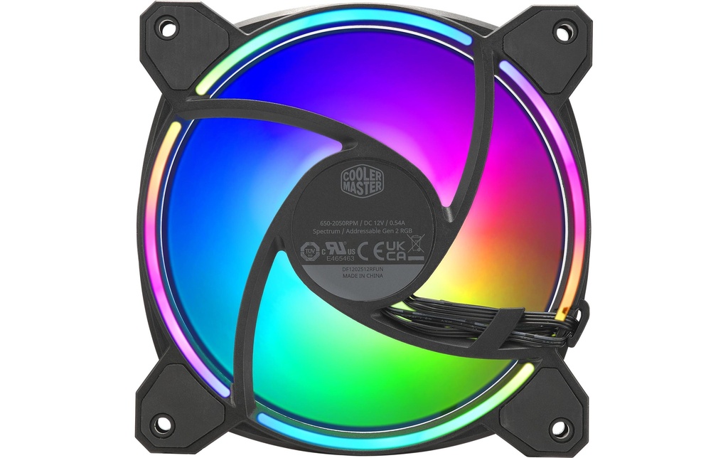 Gehäuselüfter Cooler Master MF 120 HALO 3er-3