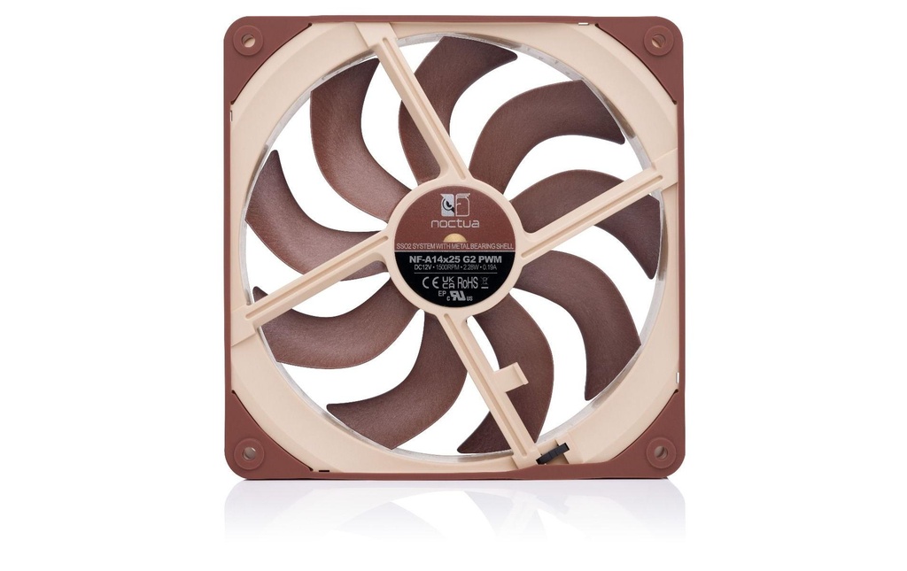 Gehäuselüfter Noctua NF-A14x25 G2 PWM-3