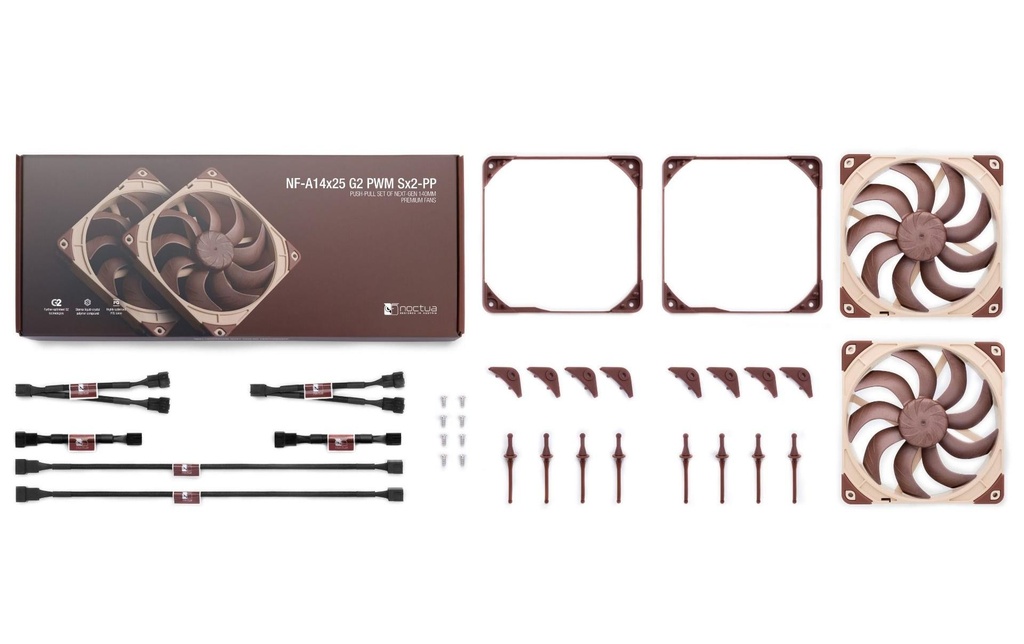 Gehäuselüfter NF-A14x25 G2 PWM Sx2-PP-3
