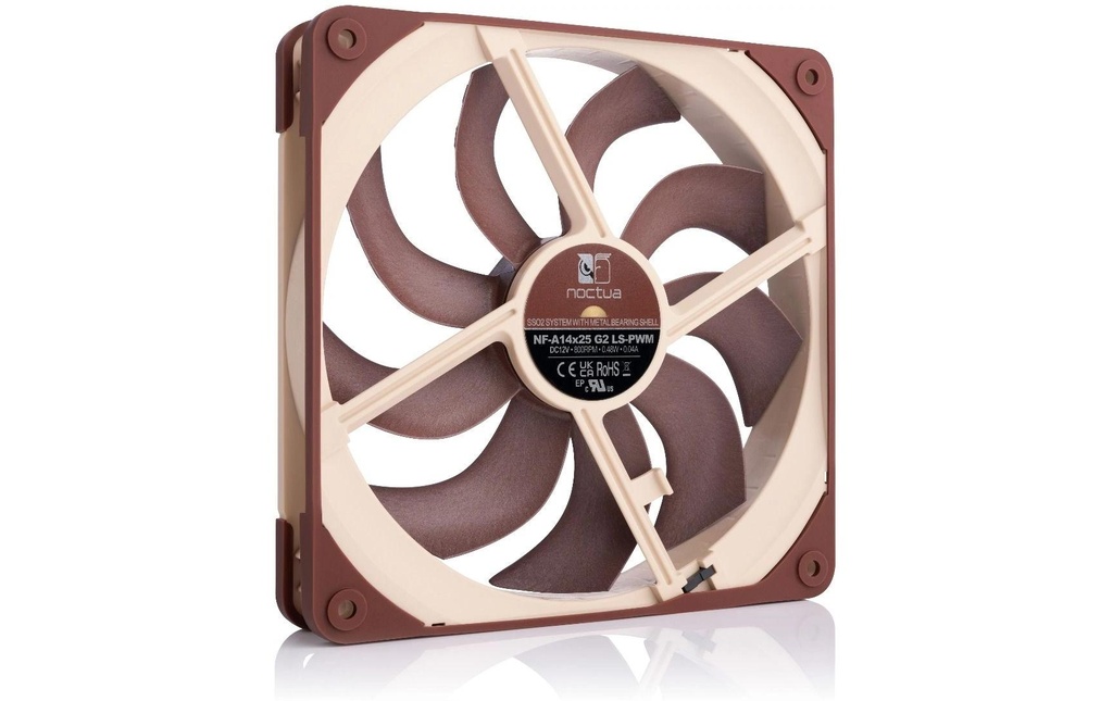 Gehäuselüfter Noctua NF-A14x25 G2 LS-PWM-1