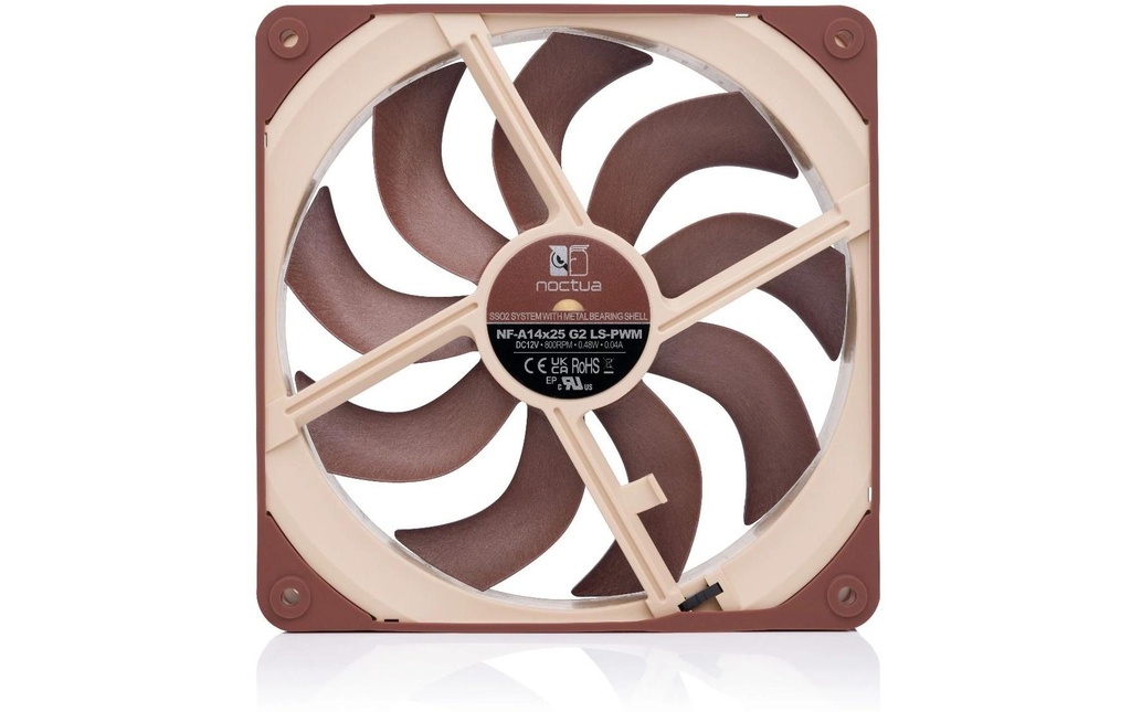 Gehäuselüfter Noctua NF-A14x25 G2 LS-PWM-3