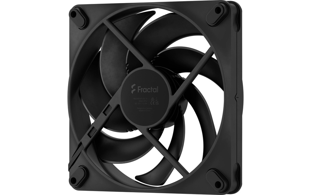 Gehäuselüfter Momentum 14 Schwarz-3