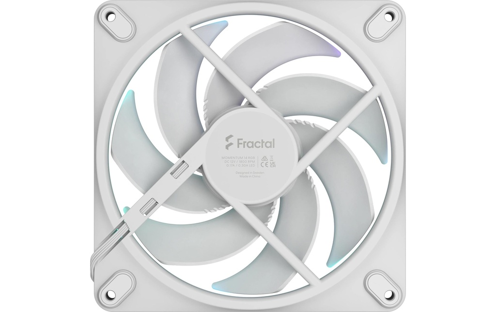 Fractal Design, PC-Lüfter Momentum 14 RGB W-1