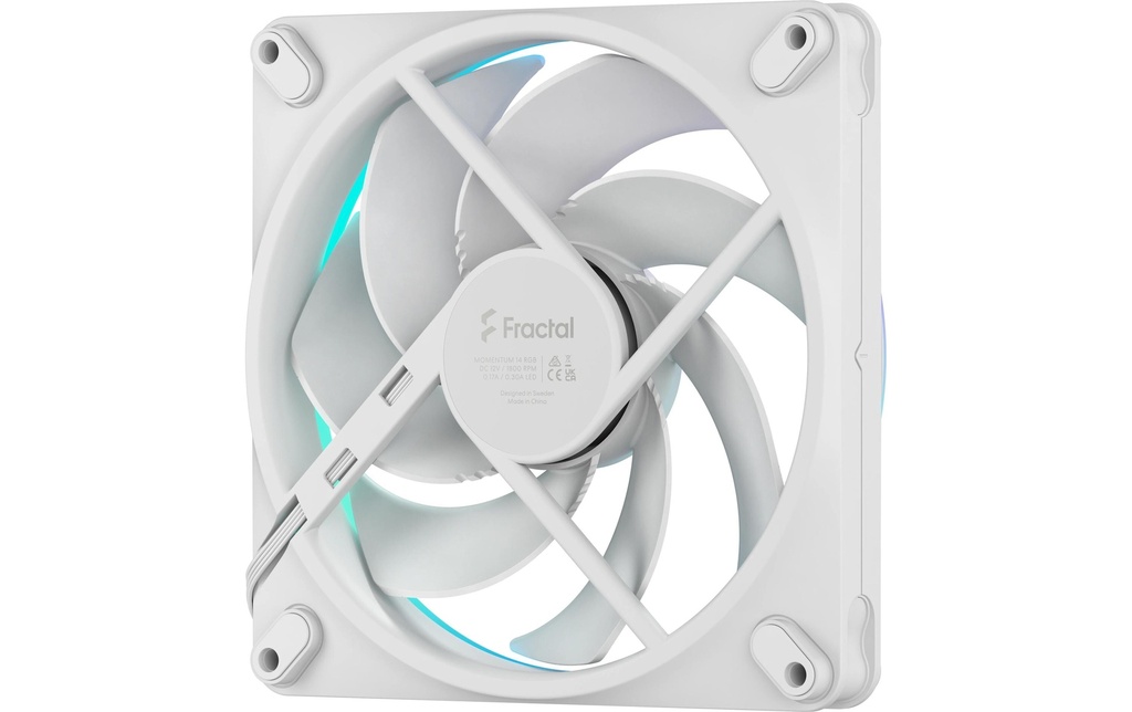 Fractal Design, PC-Lüfter Momentum 14 RGB W-3