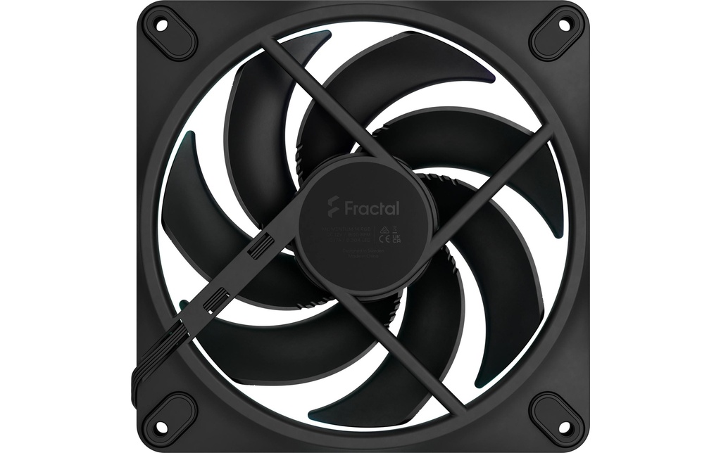 Gehäuselüfter Momentum 14 RGB Schwarz-3