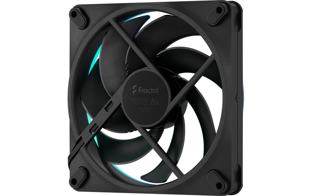 Gehäuselüfter Momentum 14 RGB Schwarz-4
