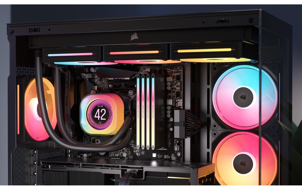 Gehäuselüfter Corsair LX-R RGB 140 Duo-3