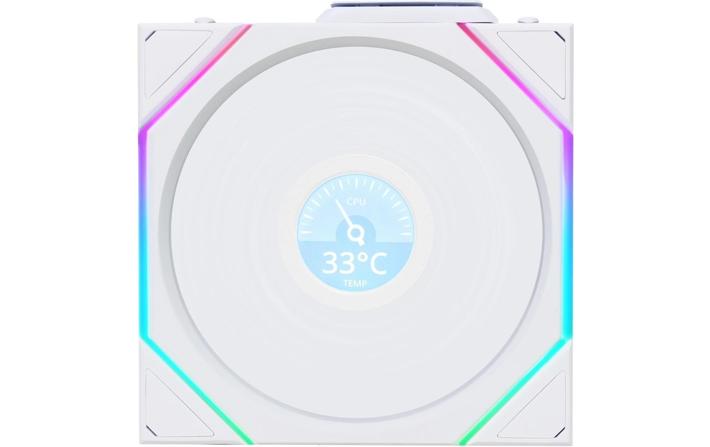 Gehäuselüfter Lian Li 12RTLLCD1W1W-0