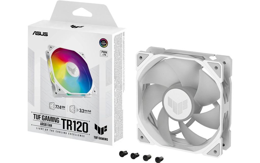 ASUS TUF GAMING TR120 FAN ARGB WHT-8