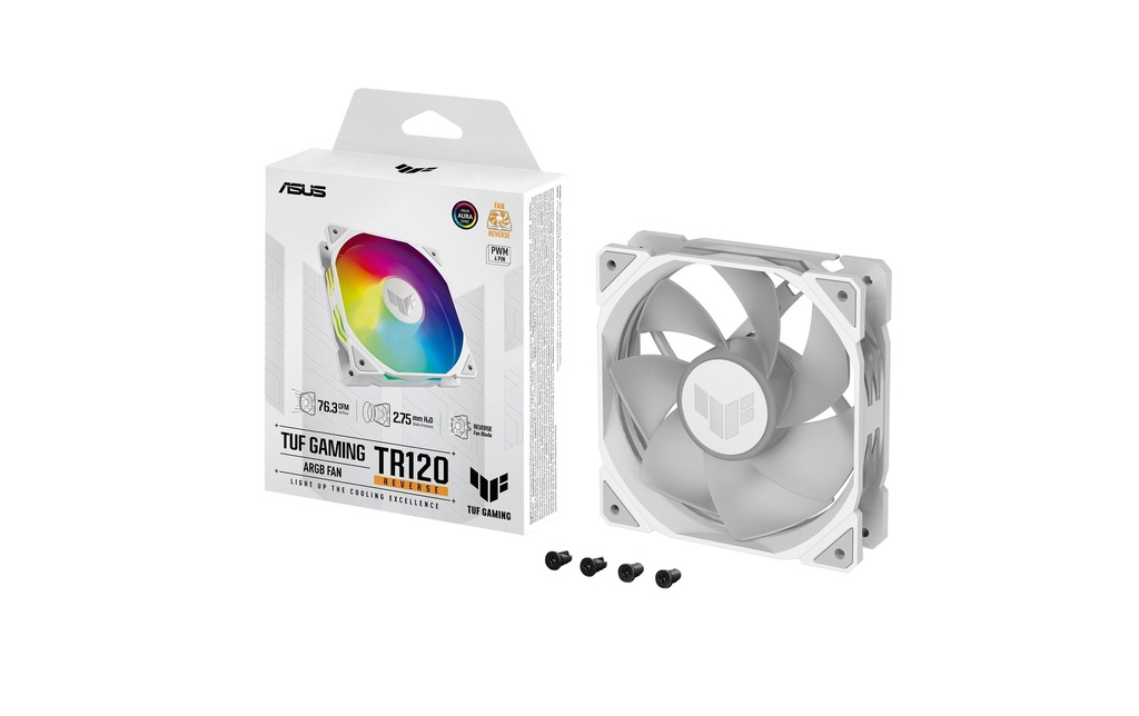 ASUS TUF GAMING TR120 FAN ARGB REV WHT-7