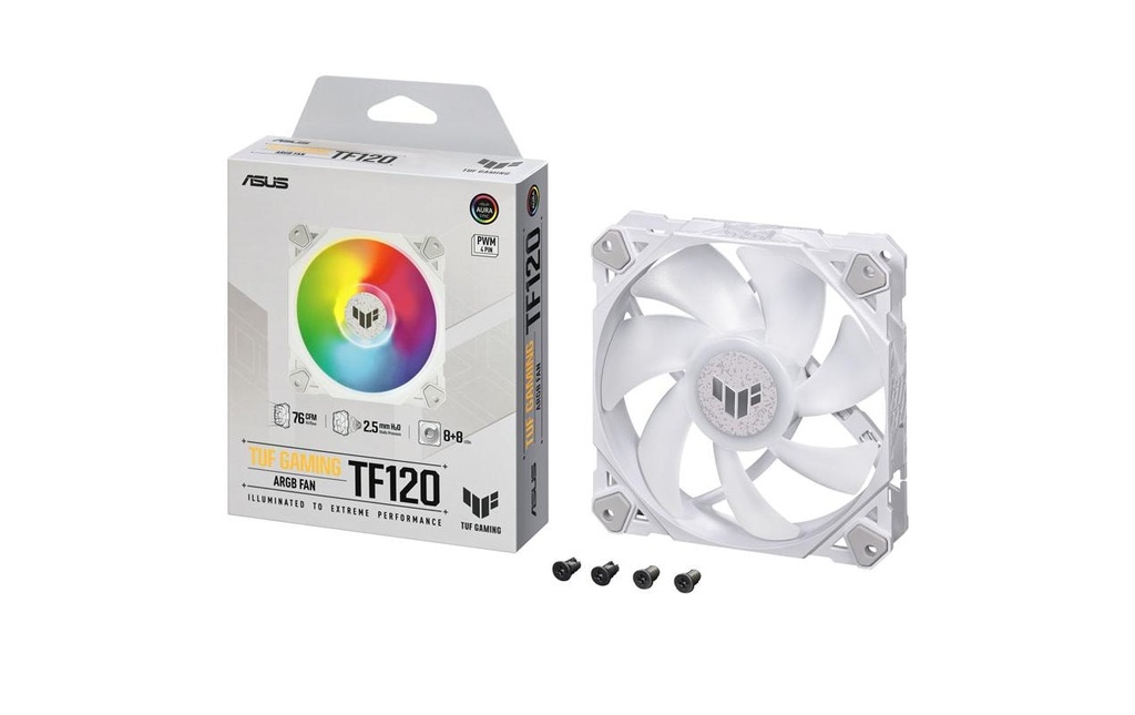 ASUS TUF GAMING TF120 FAN ARGB WHT-5