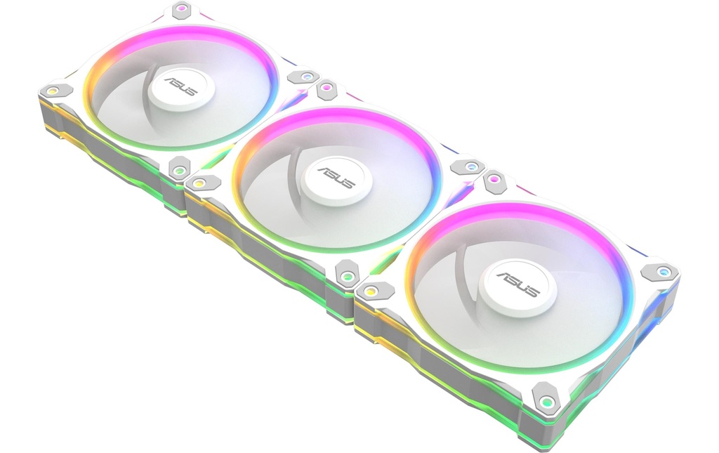 ASUS PRIME MR120 FAN ARGB REVERSE WHT 3IN1-2