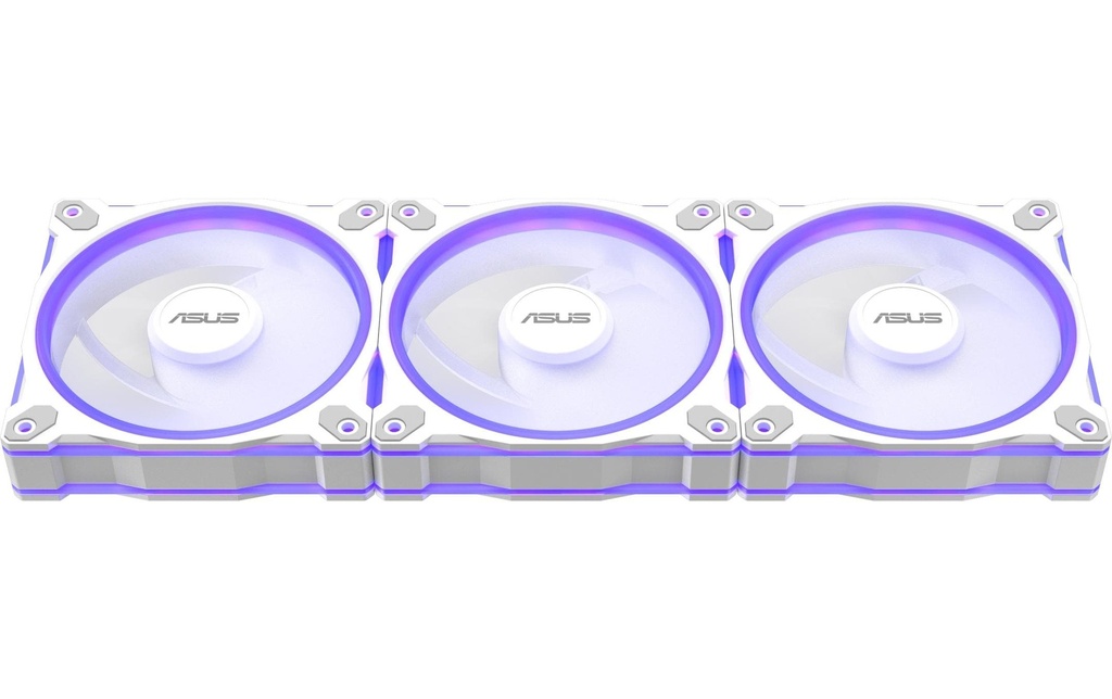 ASUS PRIME MR120 FAN ARGB REVERSE WHT 3IN1-3