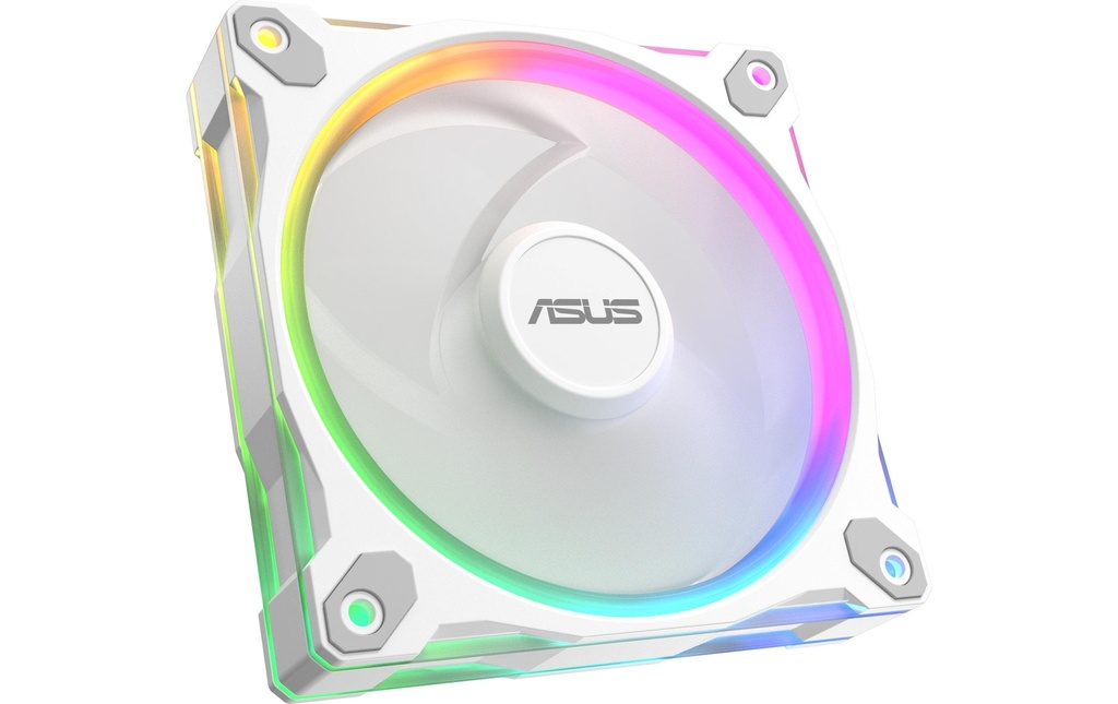 ASUS PRIME MR120 FAN ARGB REVERSE WHT 3IN1-5