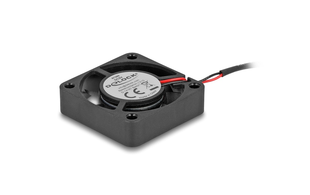 Delock Gehäuselüfter 40x40x10mm, 5V-2