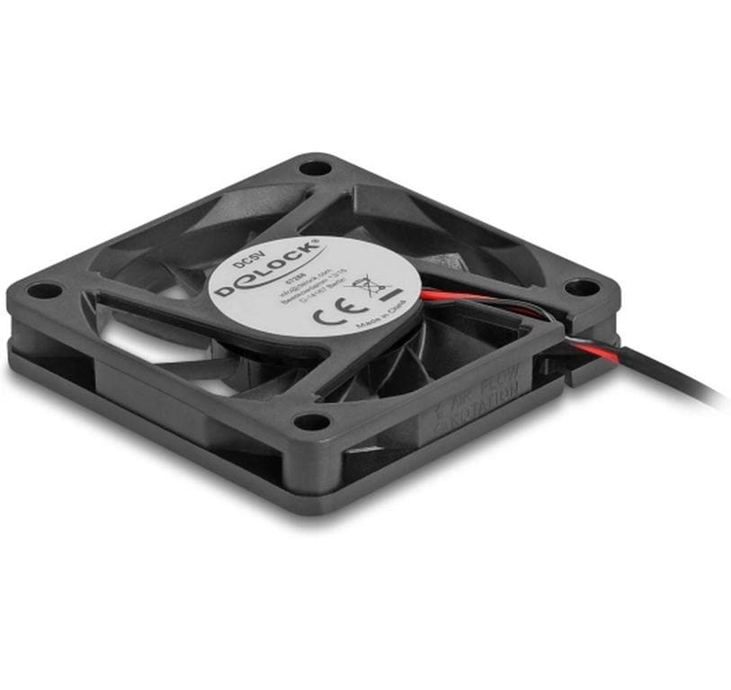 Delock Gehäuselüfter 60x60x10mm, 5V-1
