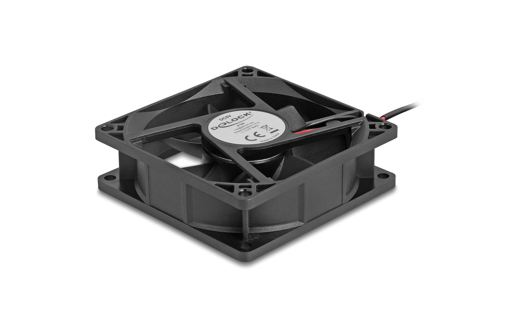 Delock Gehäuselüfter 80x80x25mm, 5V-2