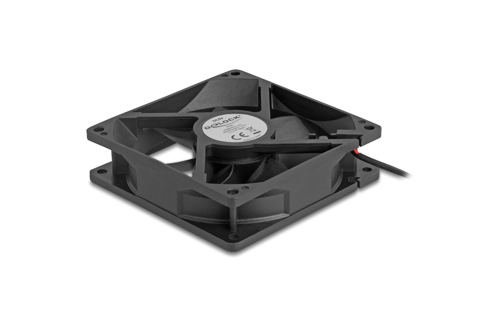 Delock Gehäuselüfter 92x92x25mm, 5V-2