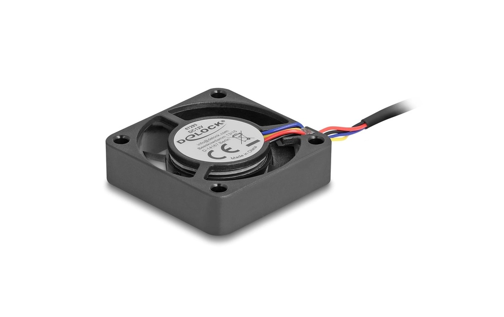 Delock Gehäuselüfter 40x40x10mm, 12V-2