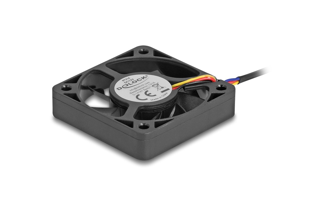 Delock Gehäuselüfter 50x50x10mm, 12V-2