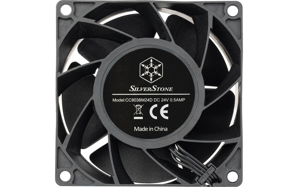 Gehäuselüfter SilverStone SST-FHS80X-24V-3