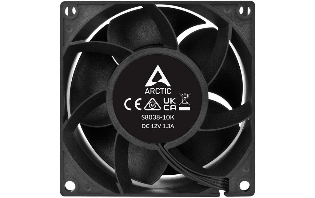 Gehäuselüfter Arctic Cooling S8038-10K-3