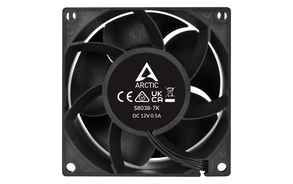 Gehäuselüfter Arctic Cooling S8038-7K 4P-3