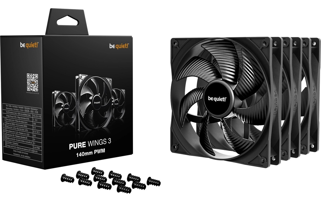 Gehäuselüfter be quiet! Pure Wings 3-2