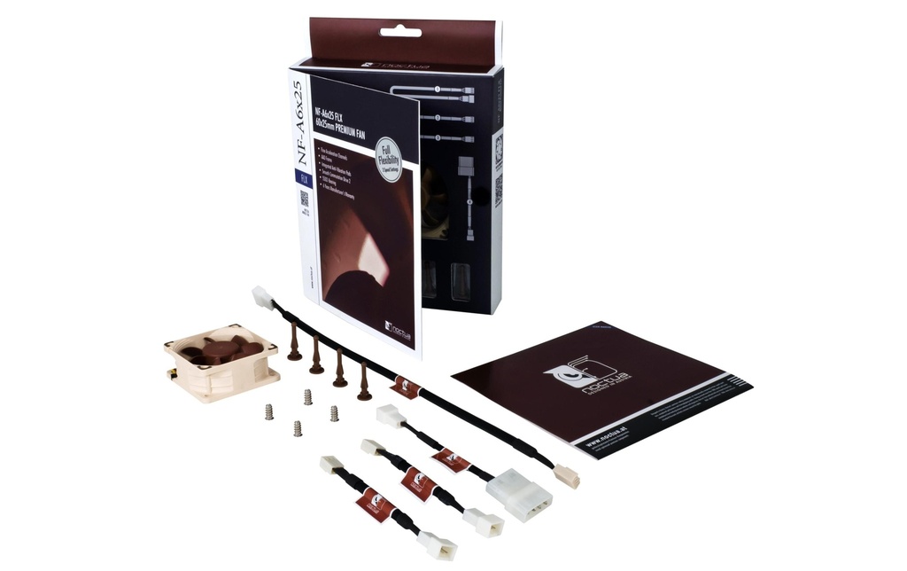 Gehäuselüfter Noctua NF-A6x25 FLX-4