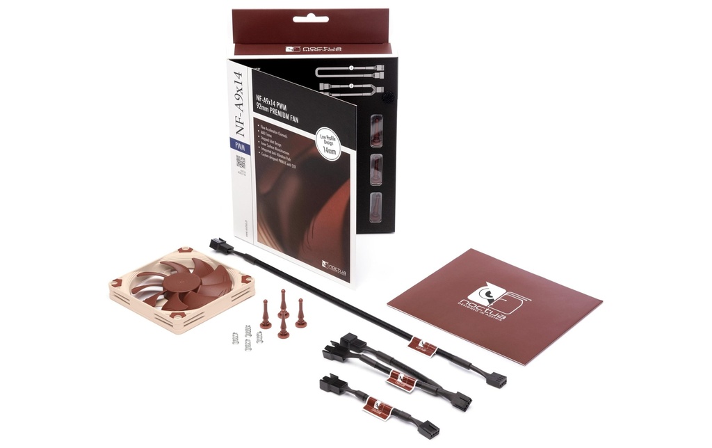 Gehäuselüfter Noctua NF-A9x14 PWM-2