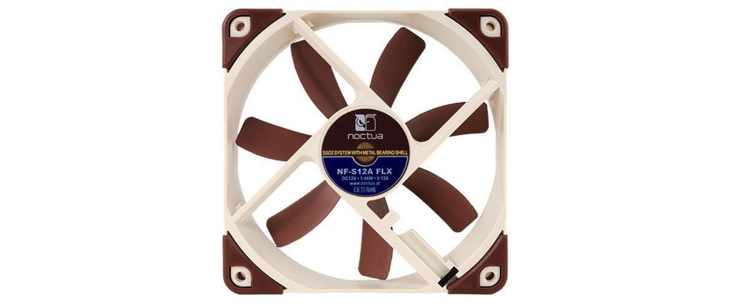 Gehäuselüfter Noctua NF-S12A FLX-4