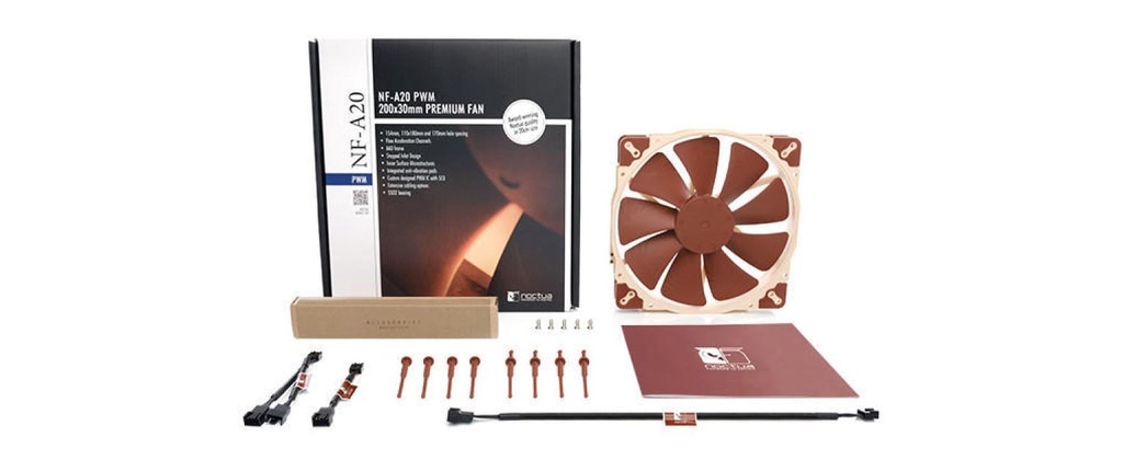 Gehäuselüfter Noctua NF-A20-PWM-1