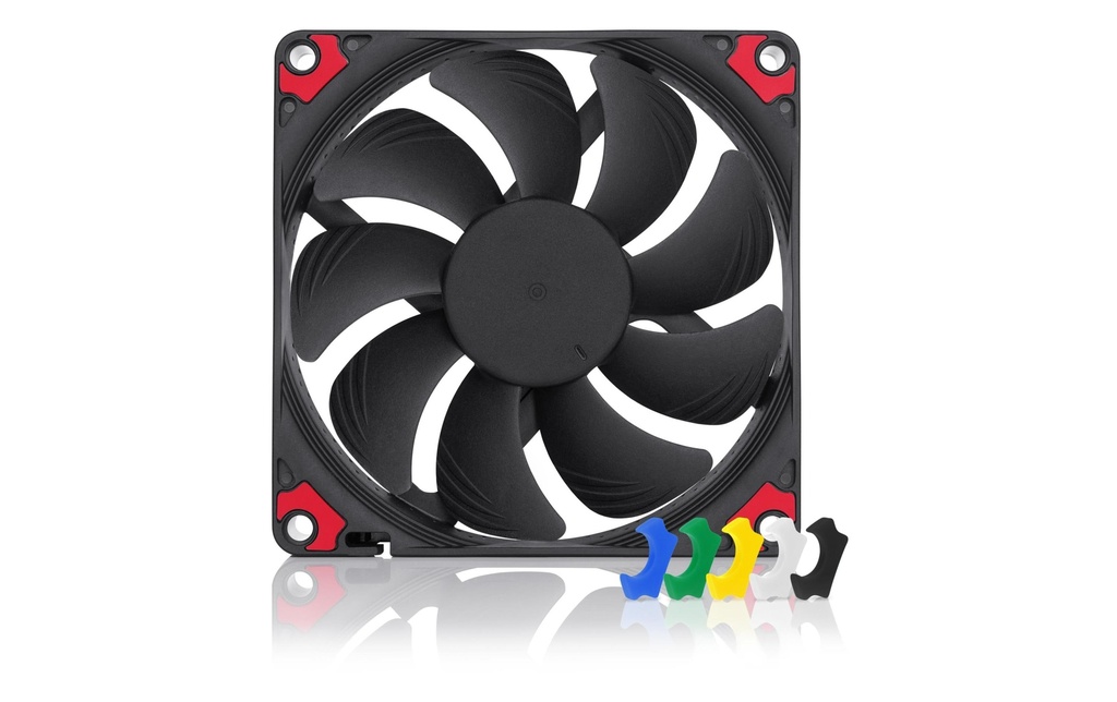 Gehäuselüfter Noctua NF-A9x14 PWM Chromax-2