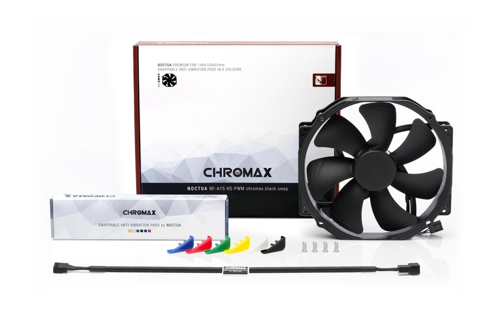 Gehäuselüfter Noctua NF-A15 PWM Chromax-4