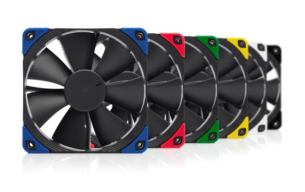 Gehäuselüfter Noctua NF-F12 PWM Chromax-3